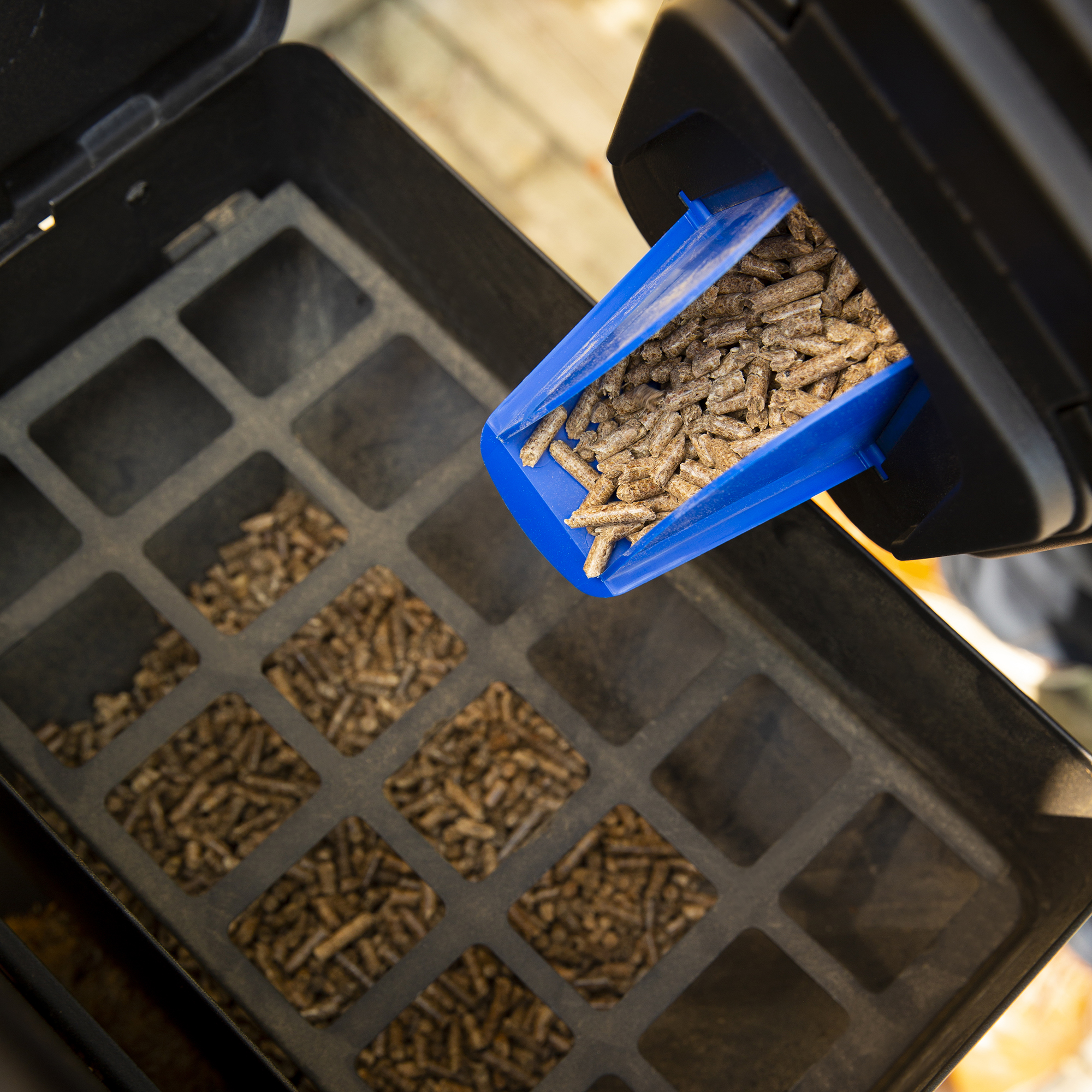 Wood Pellet Storage Bin