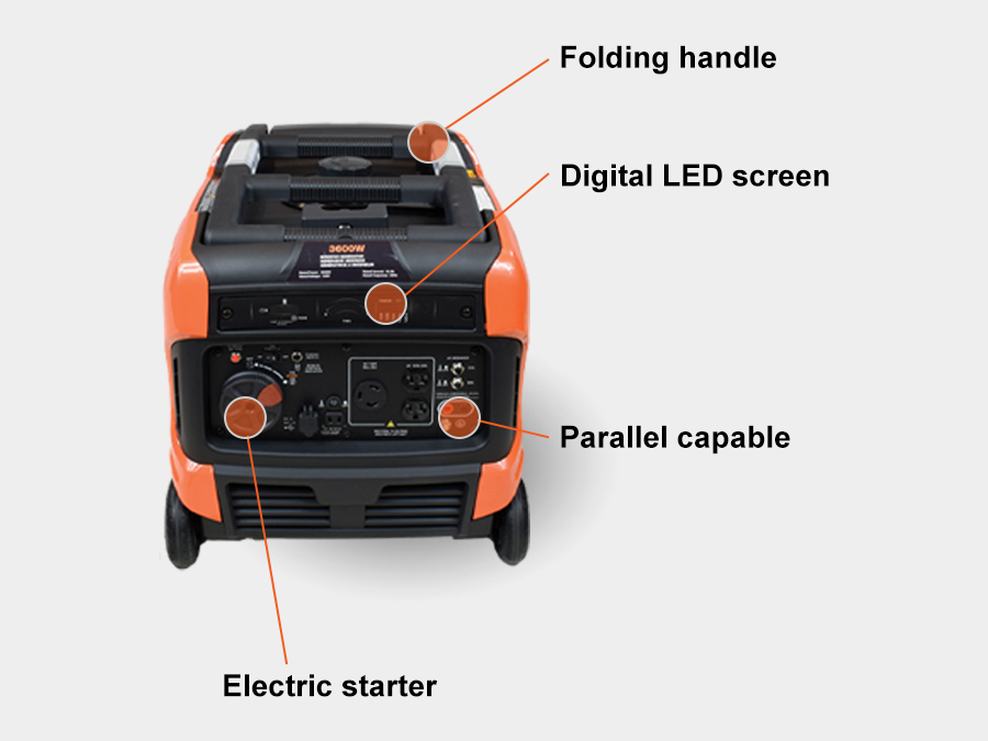 ECHO Generators-Inverters EGi-3600LN StaticShot2
