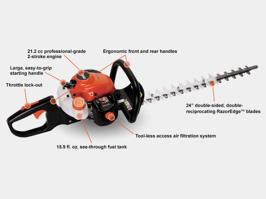 ECHO Hedge-Trimmers HC-155 StaticShot1