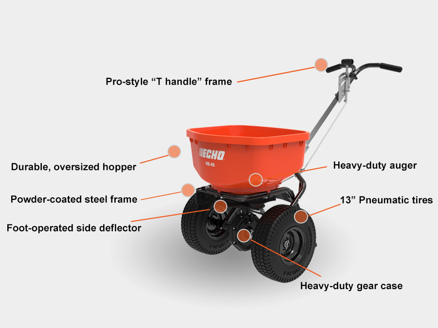 ECHO Spreaders RB-85 StaticShot2