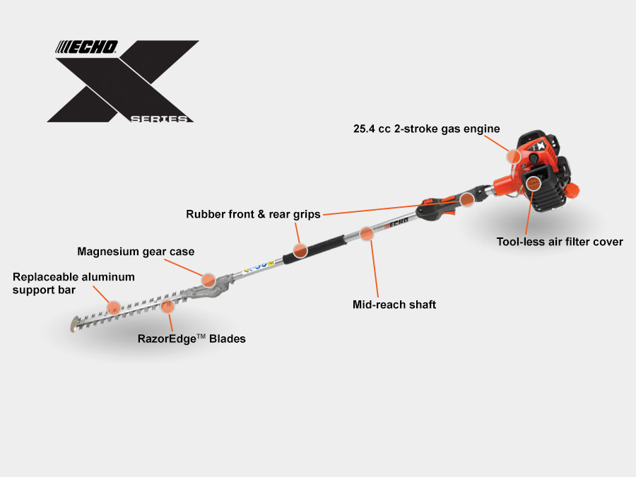 ECHO Hedge-Trimmers SHC-2620S StaticShot1