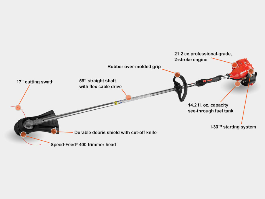 ECHO Trimmers SRM-225 StaticShot1