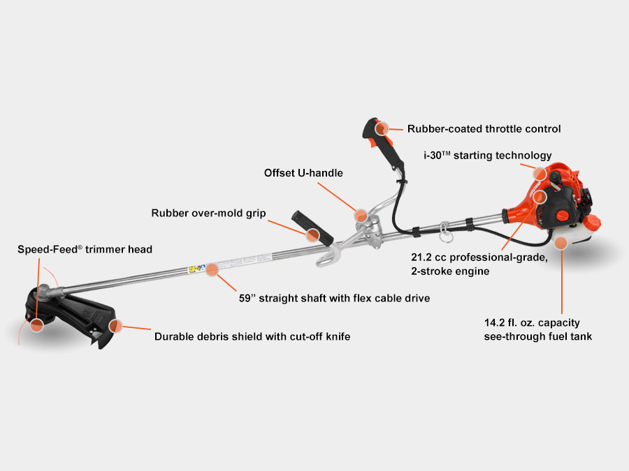 ECHO Brushcutters SRM-225U StaticShot1