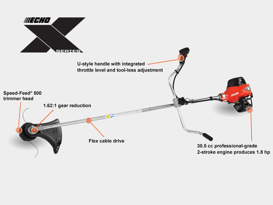 ECHO Brushcutters SRM-3020U StaticShot1